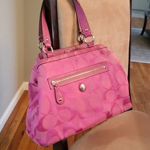 Hot Pink Coach Purse